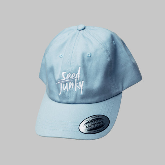 Light Blue Seed Junky Dad Hat