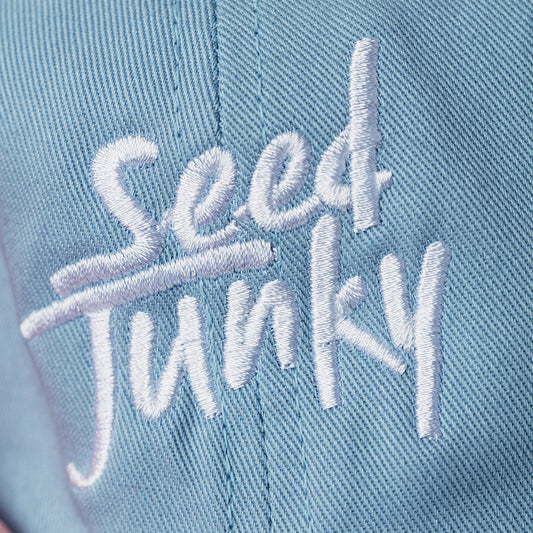 Light Blue Seed Junky Dad Hat