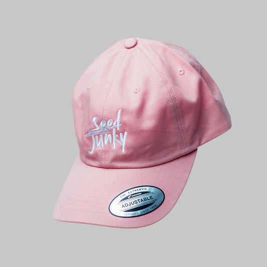 Pink Seed Junky Dad Hat