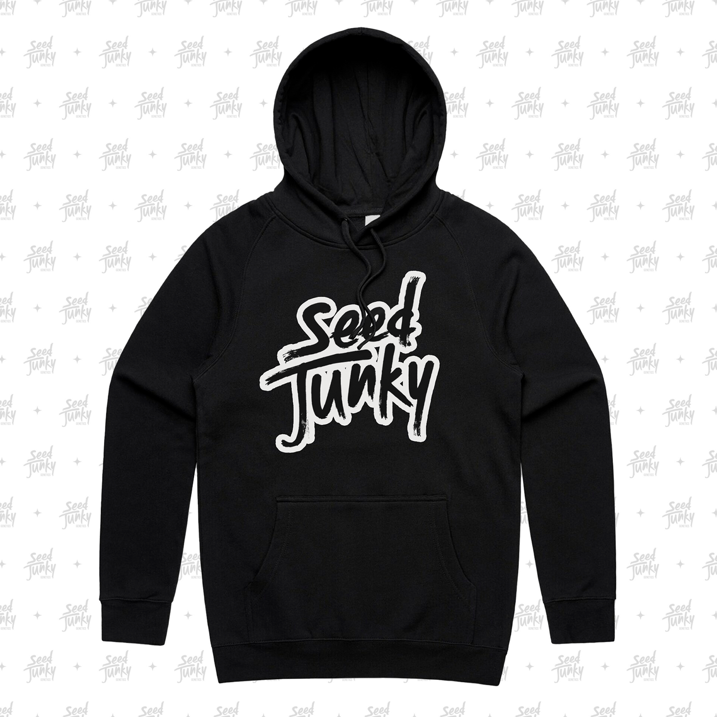 SJ LOGO HOODIE (BLACK)