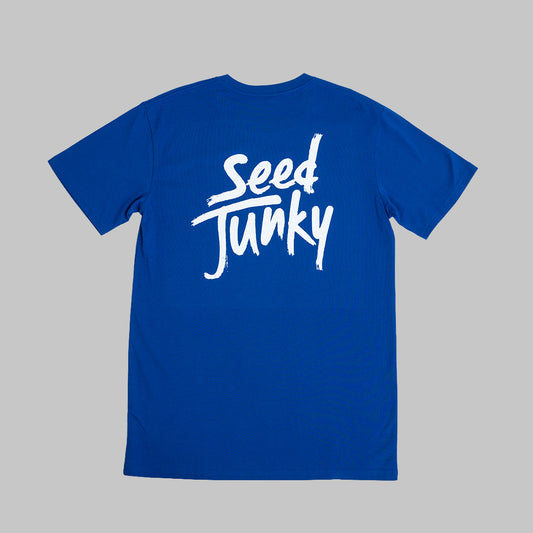 Royal Blue Seed Junky Men’s Short Sleeve Shirt