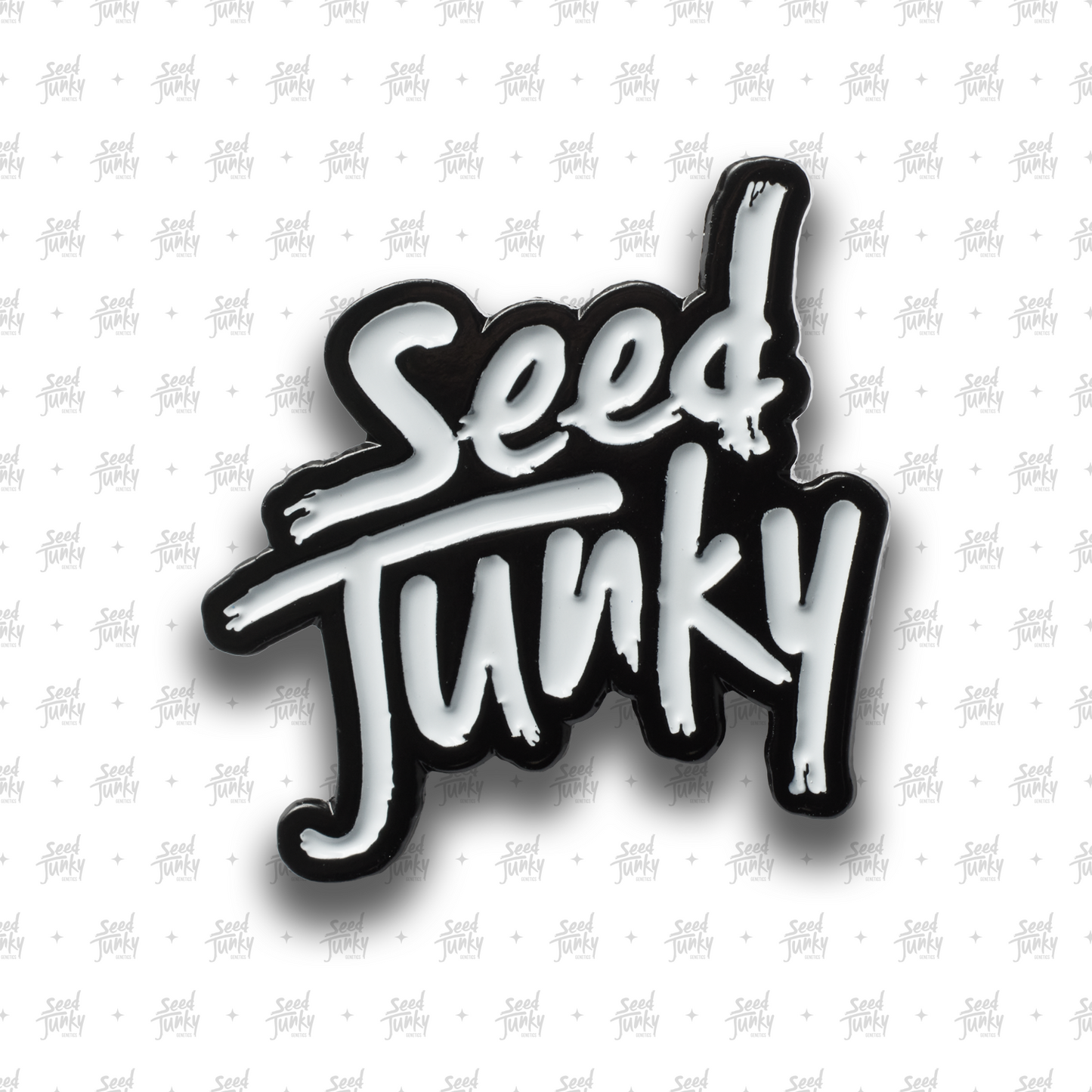 SJ Enamel Pin