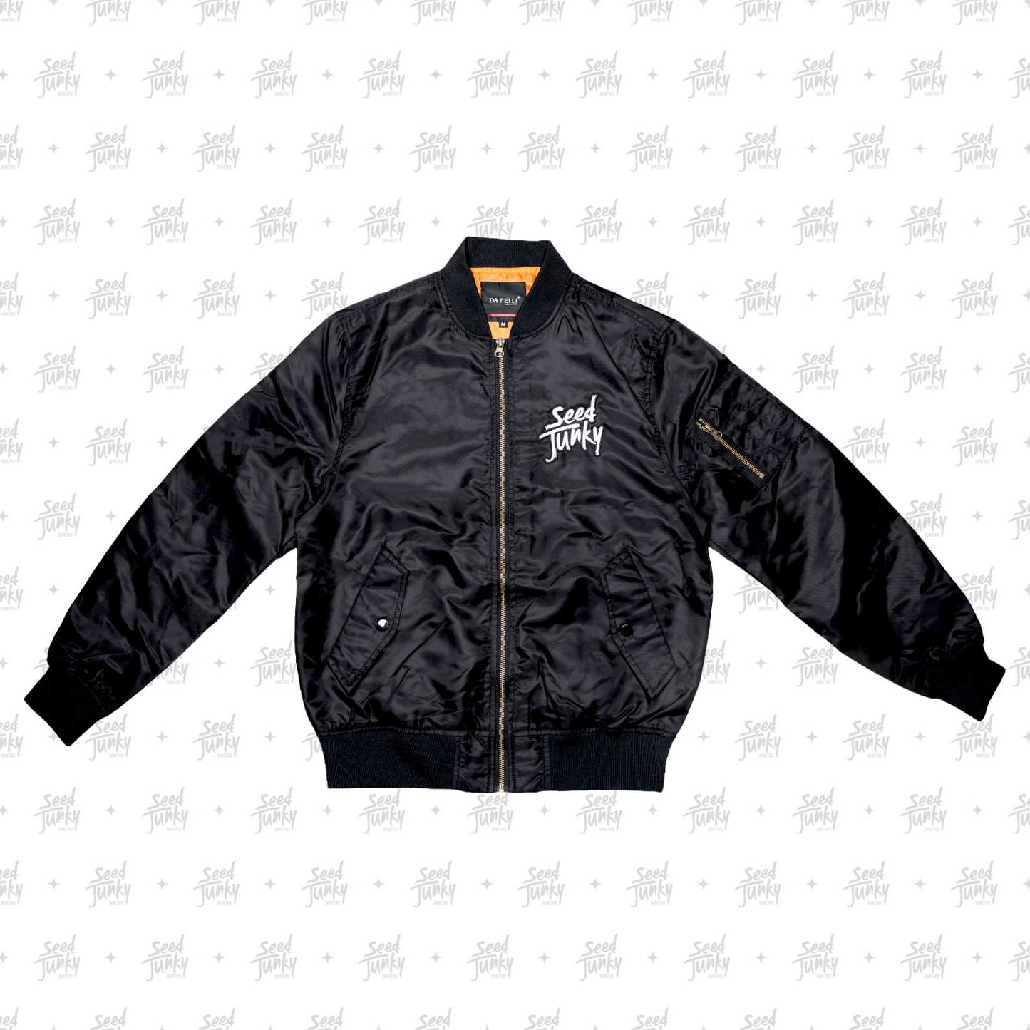 SJ Black Bomber Jacket