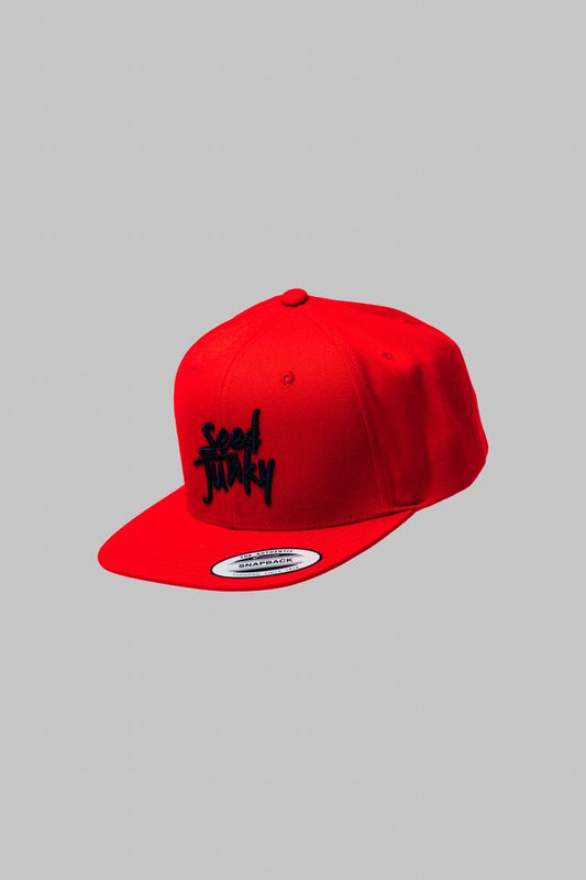 Red Seed Junky Snapback Hat