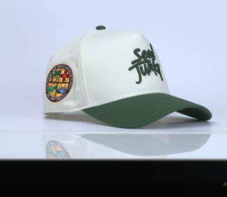 Seed Junky Two-Tone Trucker Hat - Green