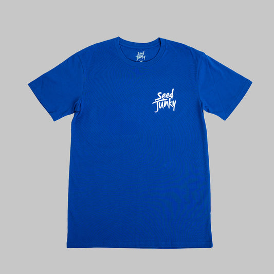 Royal Blue  Seed Junky Men’s Short Sleeve Shirt