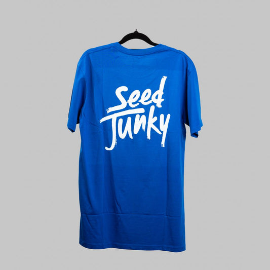 Royal Blue  Seed Junky Men’s Short Sleeve Shirt