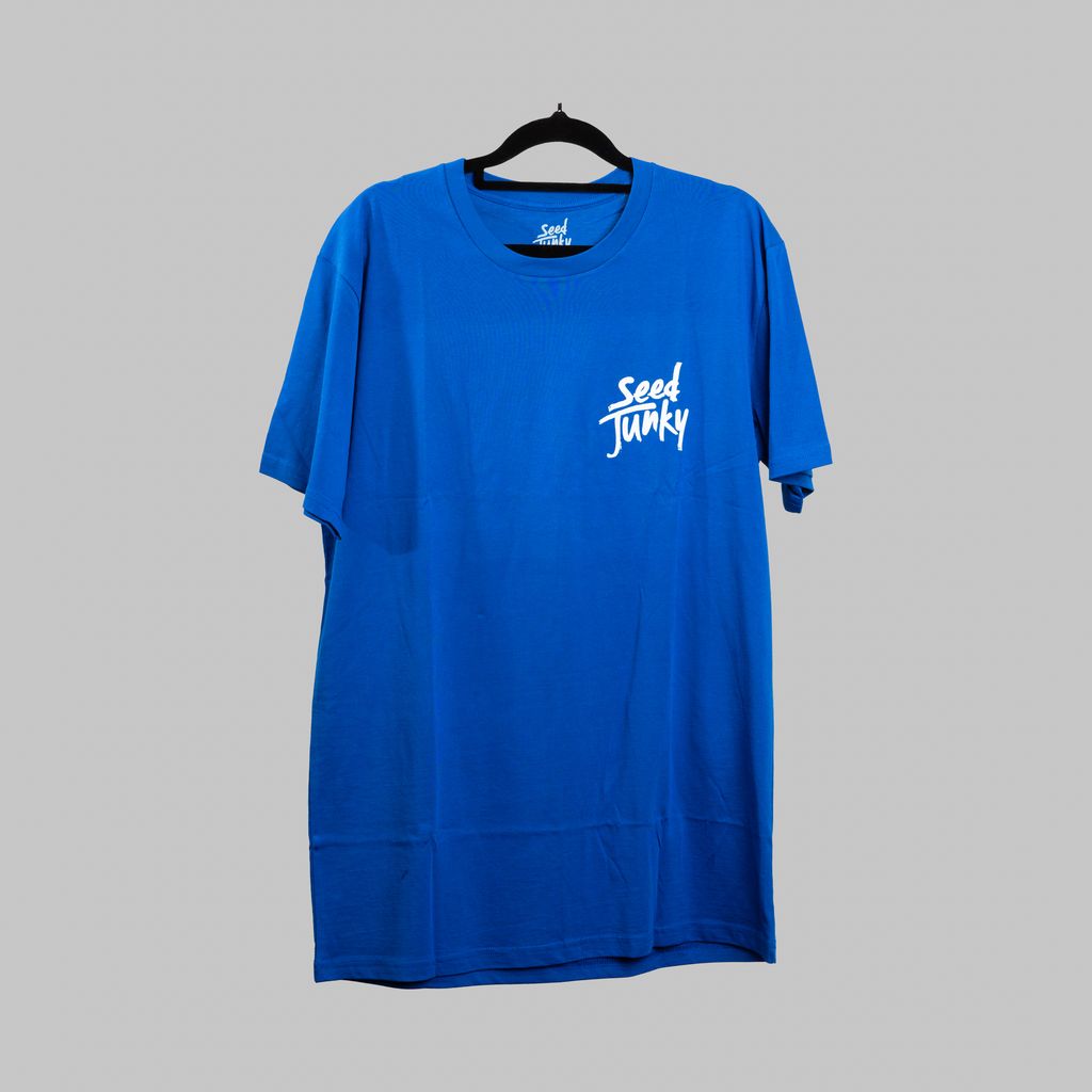 Royal Blue  Seed Junky Men’s Short Sleeve Shirt